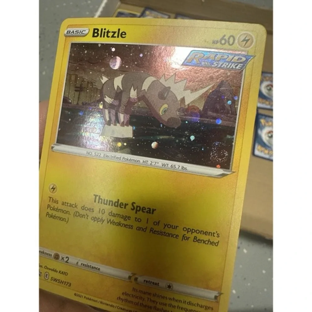 25 pokemon cards with SWIRLS 🌀 All cosmos holos Nm-dmg promos‎